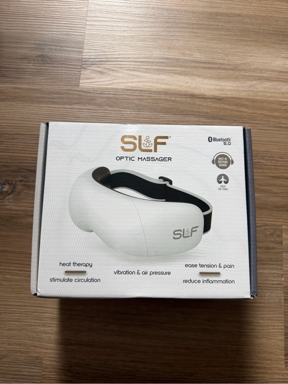 SLF Optic Eye Massager Bluetooth Connectivity